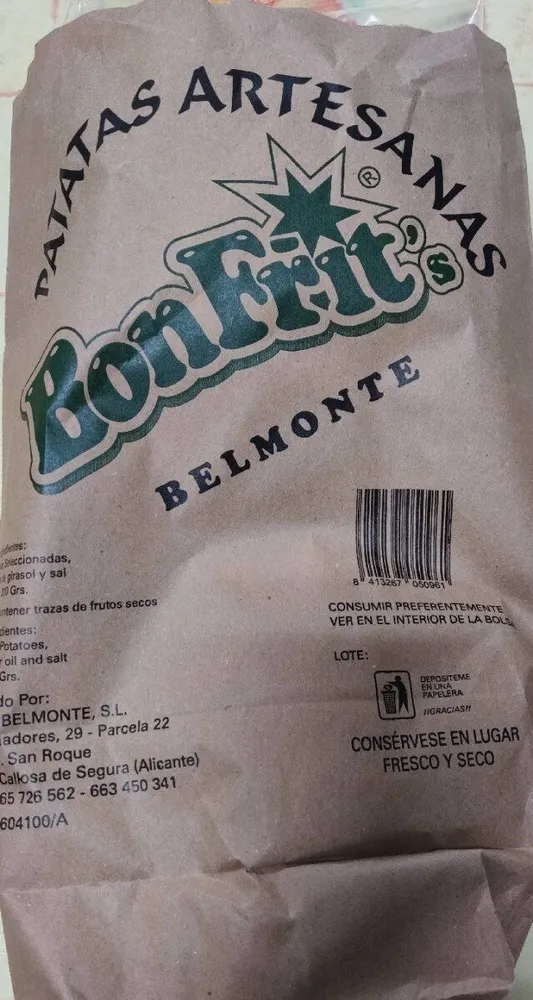 Patatas Artesanas BonFrit Belmonte