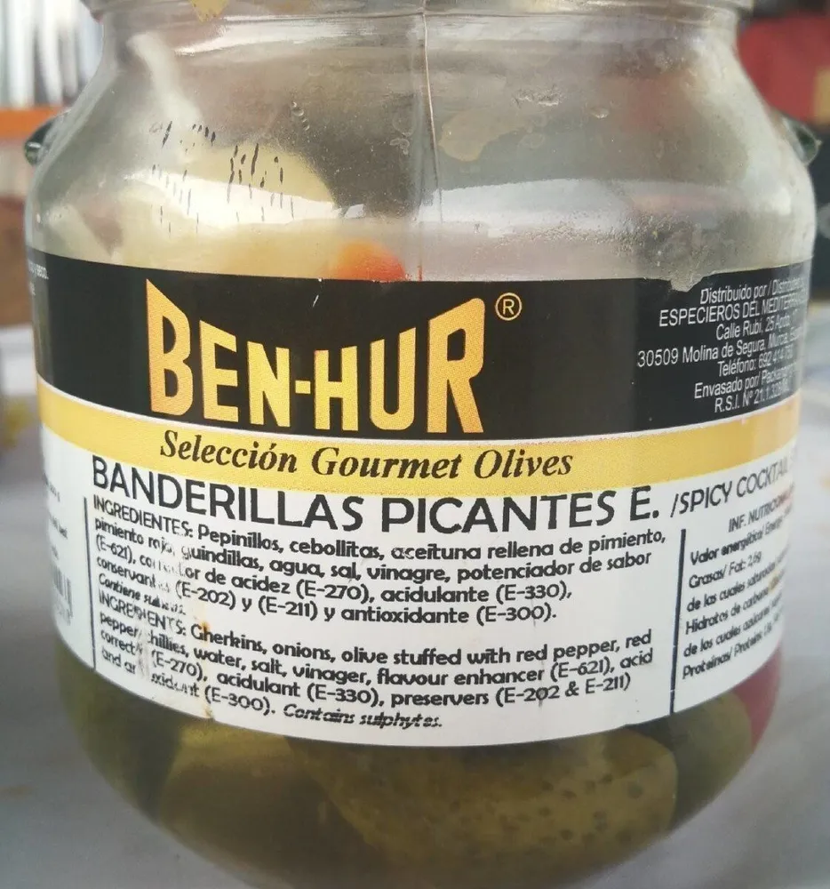 Banderillas picantes