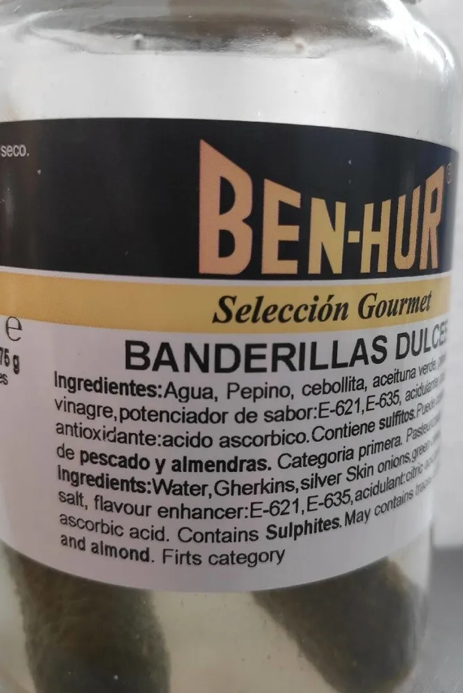 Banderillas dulces