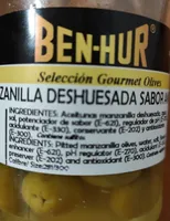 Aceituna manzanilla deshuesada sabor anchoa