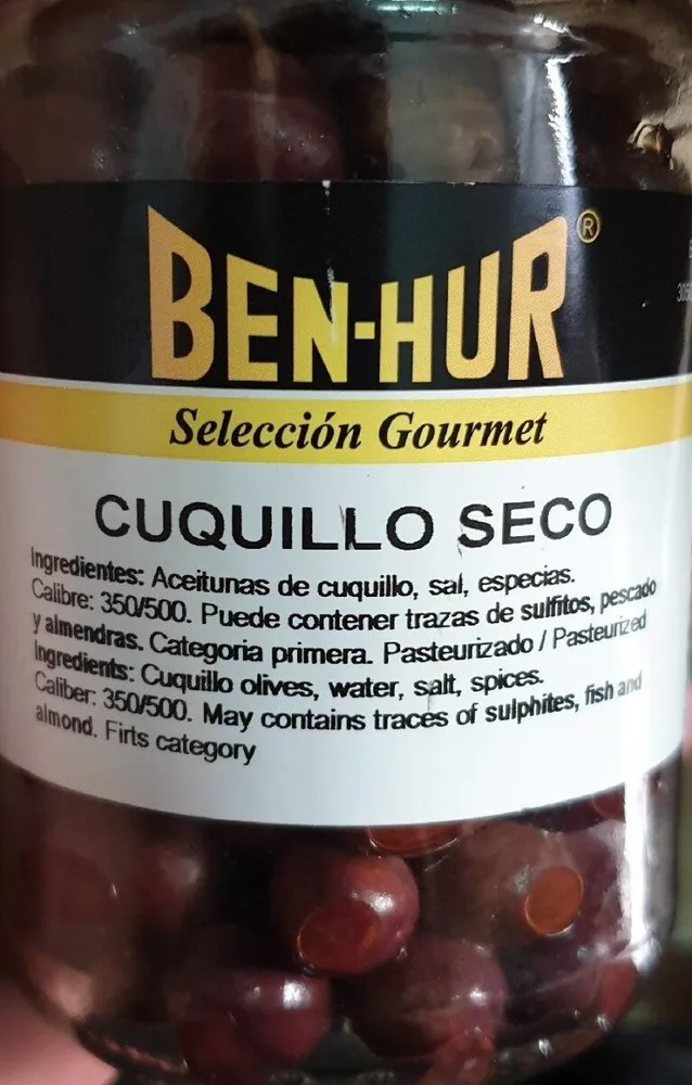 Aceitunas Cuquillo seco