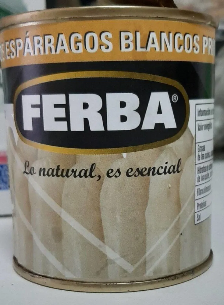 Yema de espárragos blancos