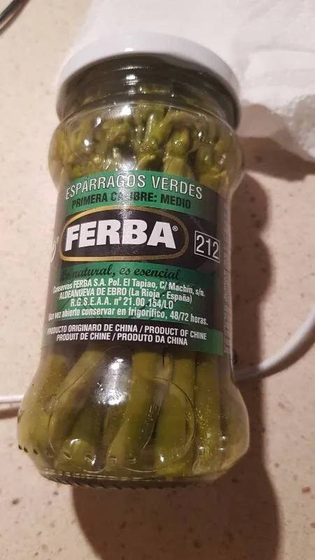 Espárragos verdes