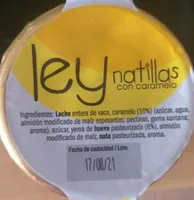 Natillas con caramelo
