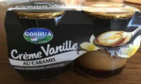 Creme vanille au caramel