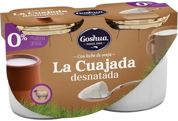 Cuajada desnatada