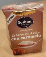 Arroz con leche con caramelo