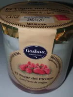 Yogur del Pirineo con fresas