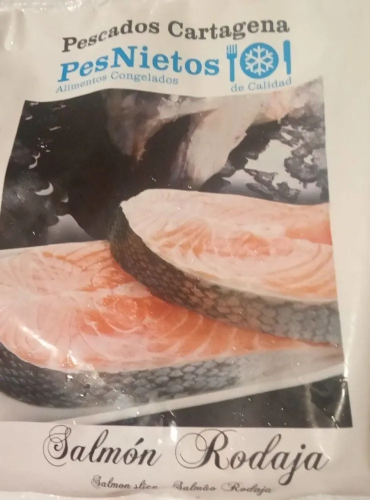 Salmon rodajas