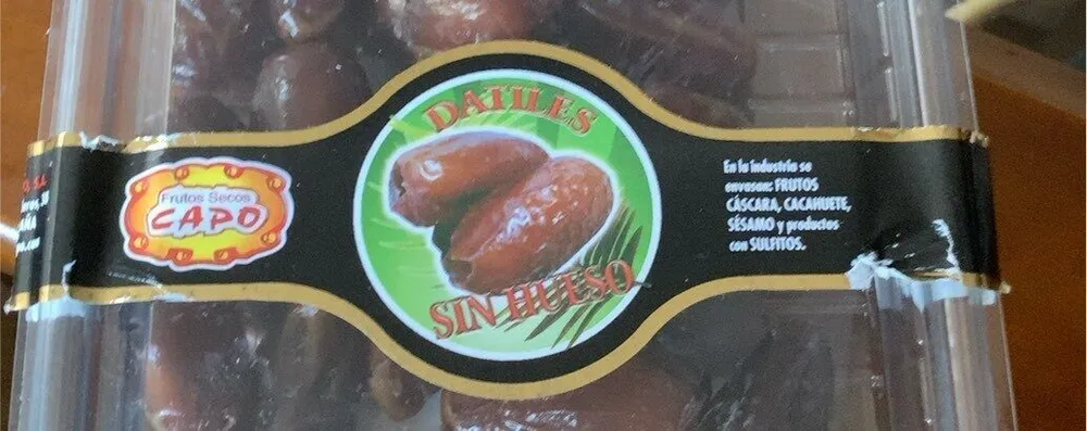 Dátiles sin hueso