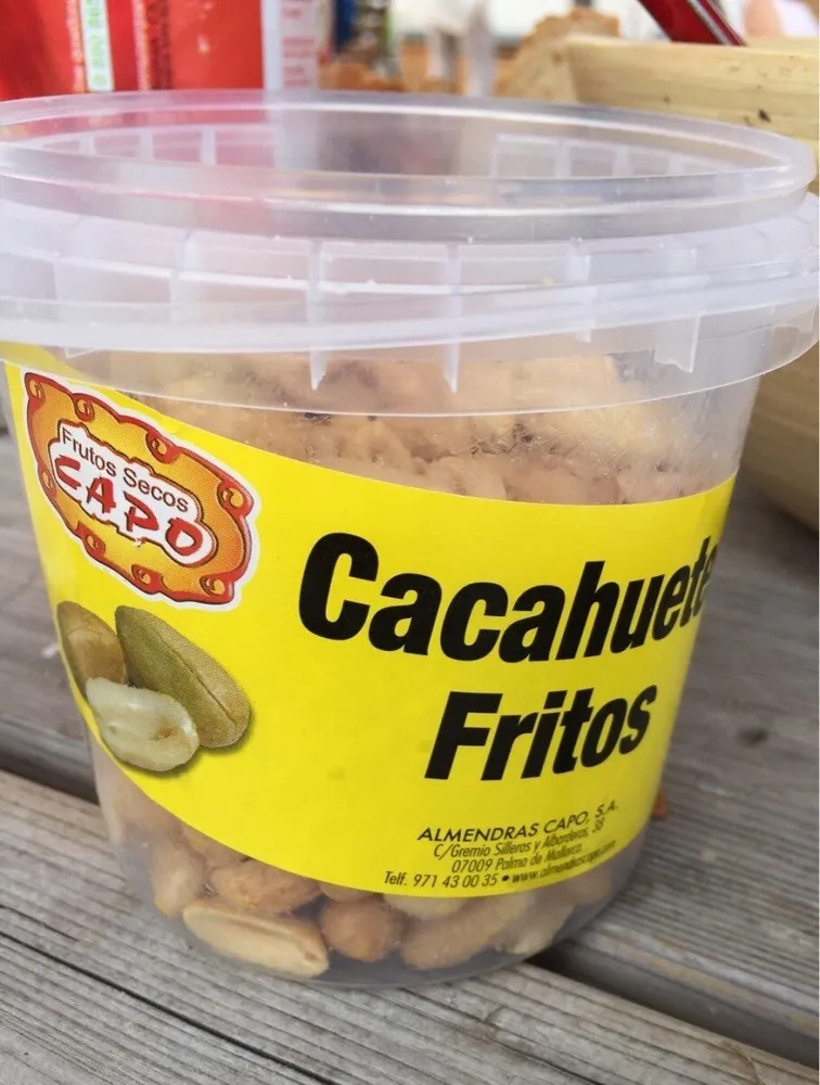 Cacahuetes fritos