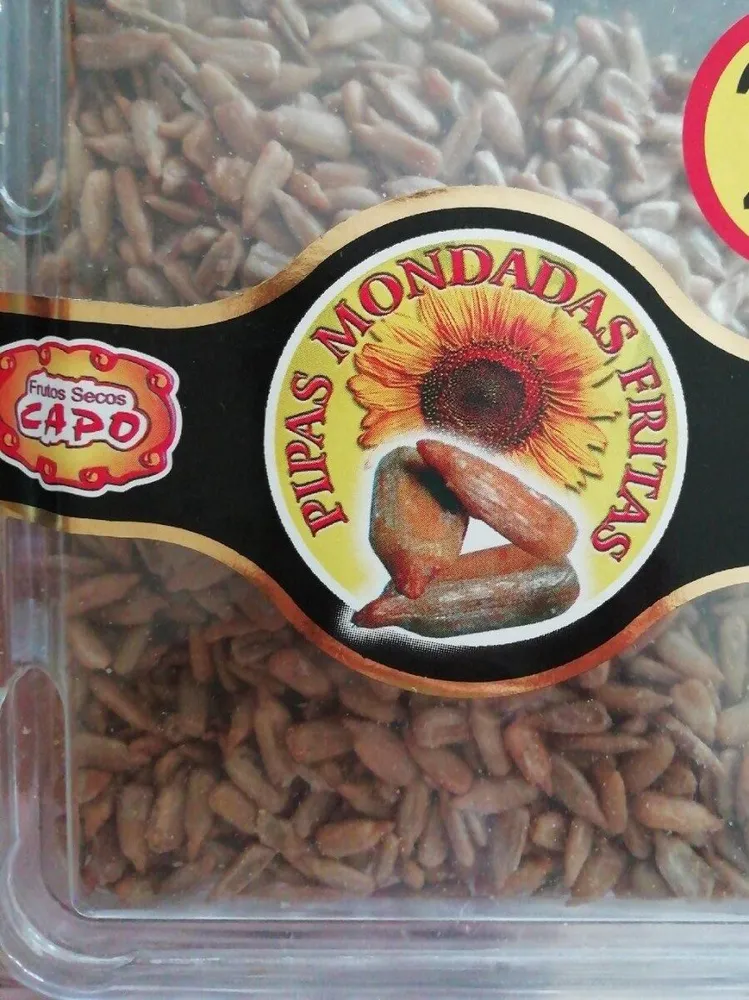 Pipas mondadas fritas