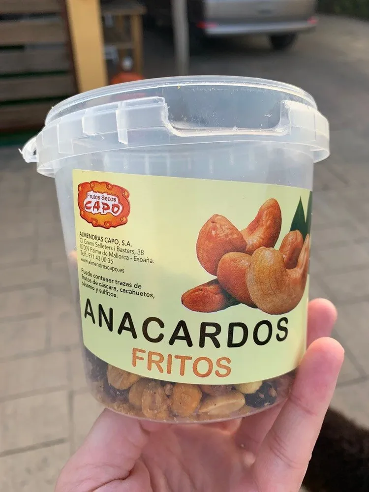 Anacardos fritos