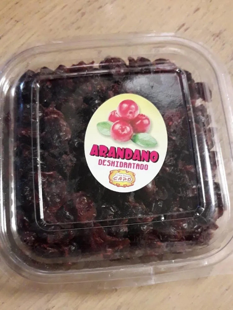 Arandano deshidratado