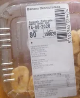 Banana deshidratada