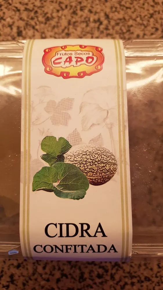 Cidra confitada