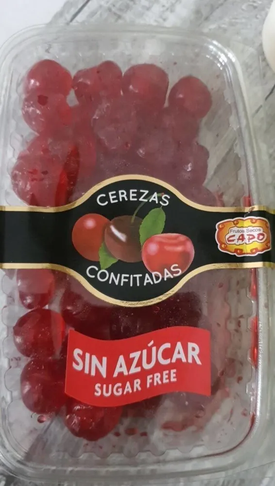 Cerezas Confitadas sin azucar
