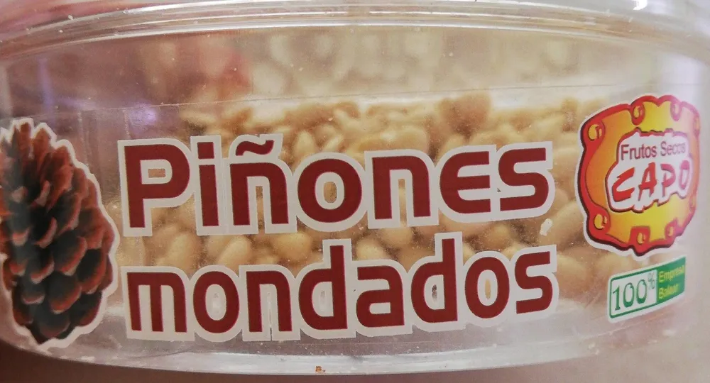 Piñones mondados