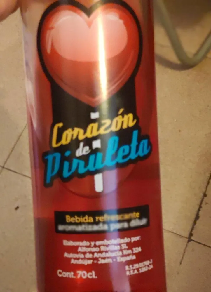 Corazón de piruleta