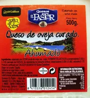 Queso de oveja curado ahumado