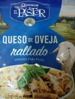 Queso de oveja rallado especial para pasta