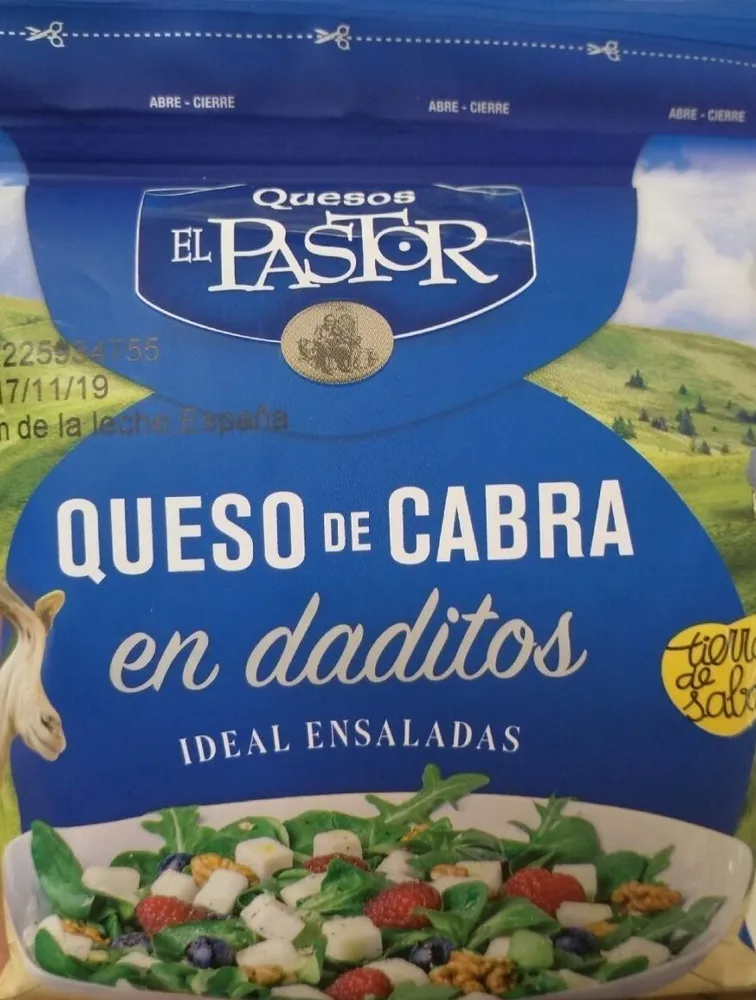 Queso de cabra en daditos