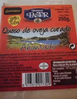 Queso de oveja curado ahumado