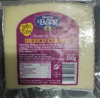 Queso de mezcla ibérico curado
