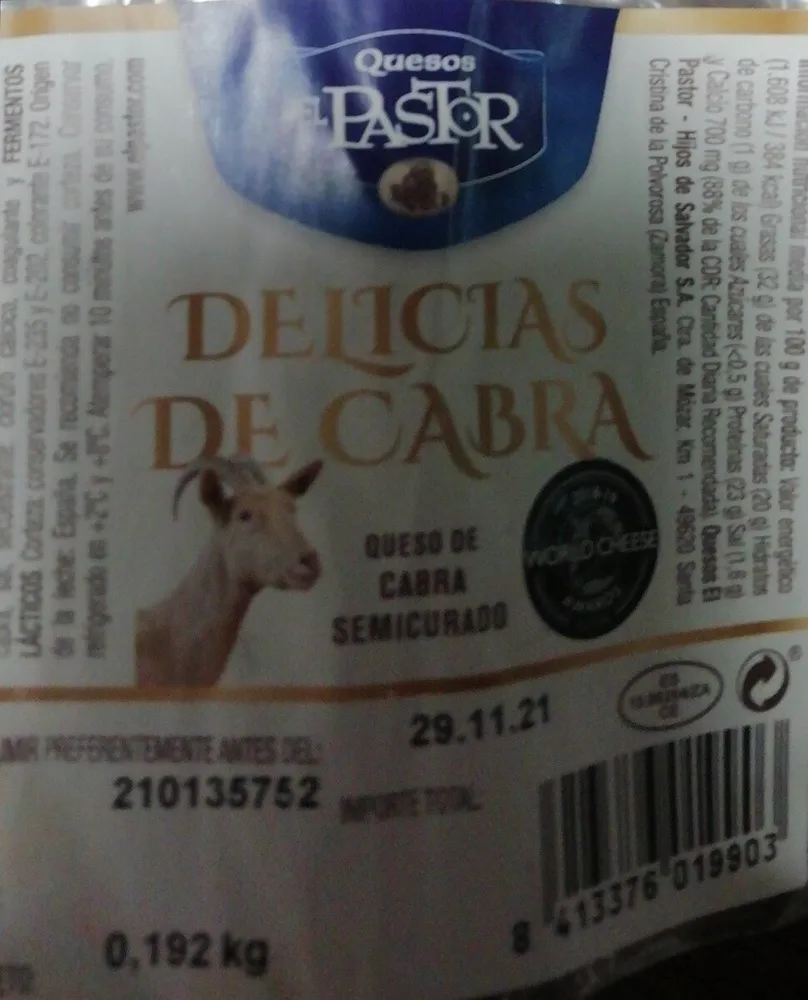 Queso de cabra semicurado