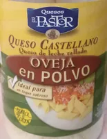 Queso castellano de leche rallado. Oveja en polvo