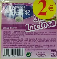 Queso sin lactosa