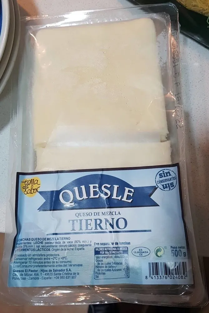Queso mezcla tierno