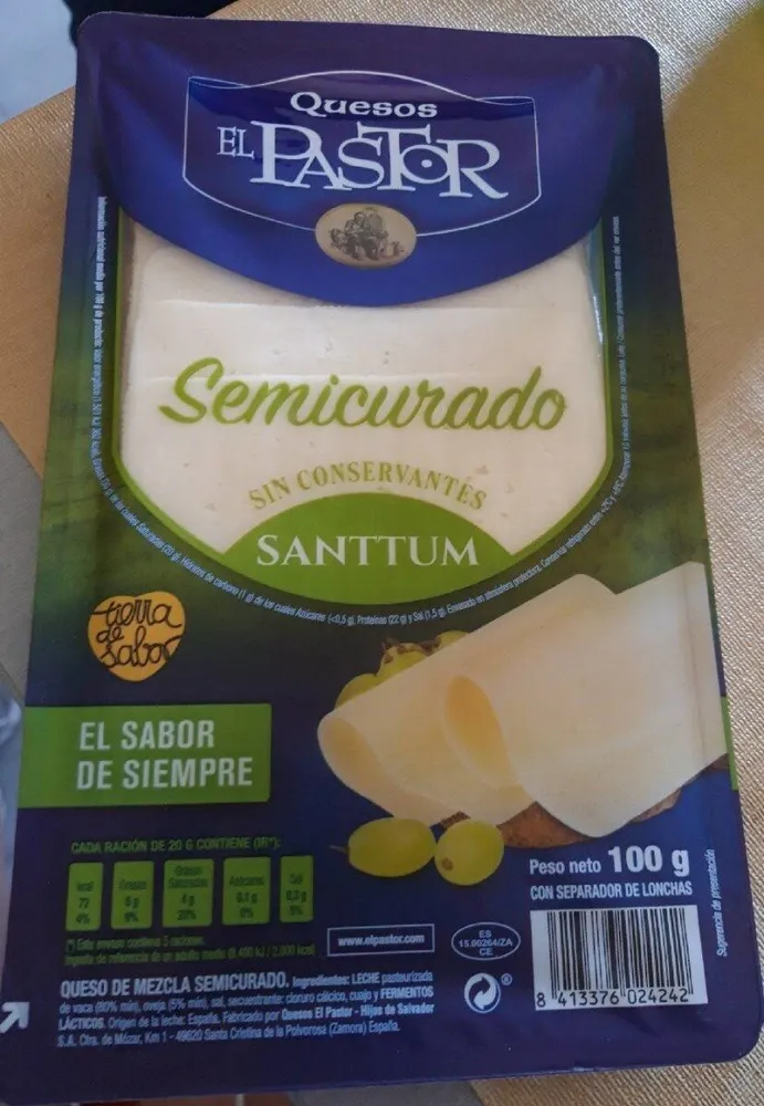 Queso semicurado