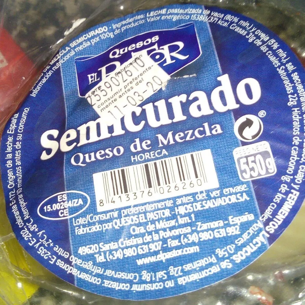Queso el pastor