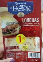 Queso en lonchas especial para hamburguesas picante