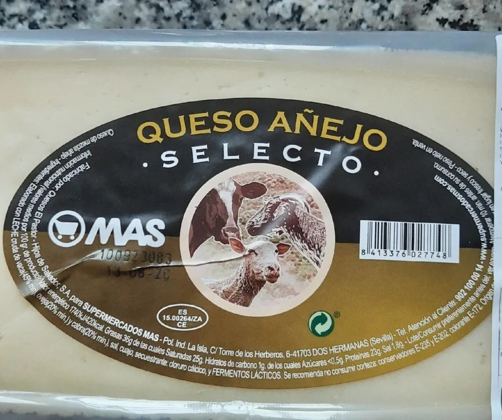 Queso añejo selecto mezcla