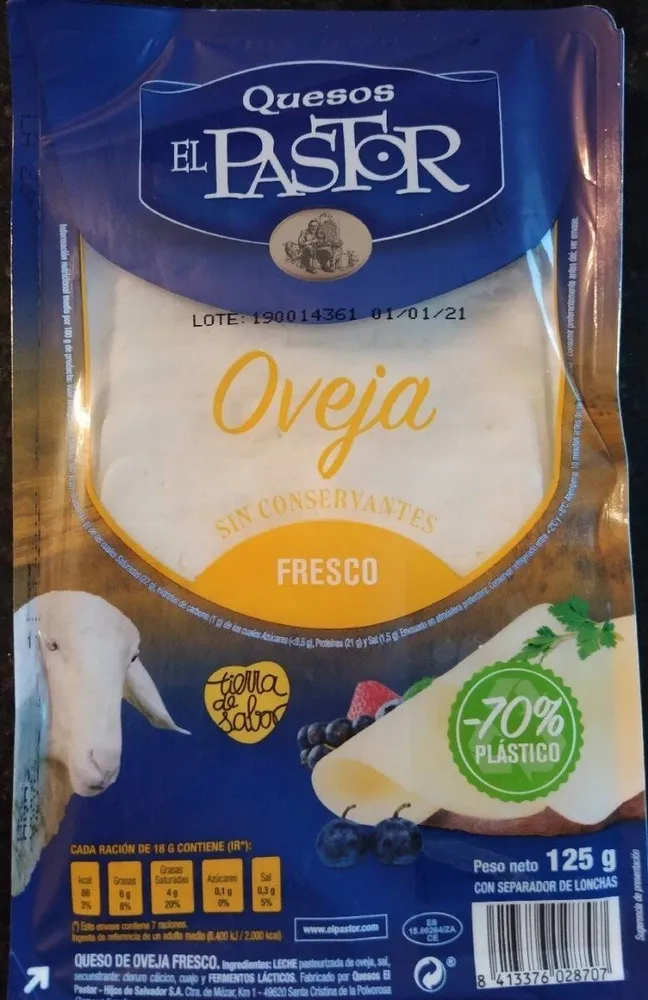 Quesos el Pastor de oveja