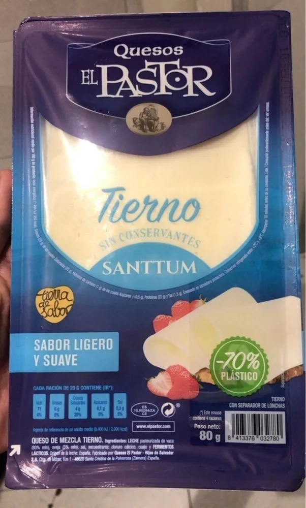 Santtum tierno sin conservantes