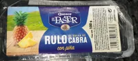 Rulo de queso de cabra con piña