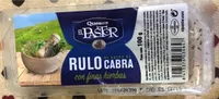 Rulo de queso de cabra con finas hierbas