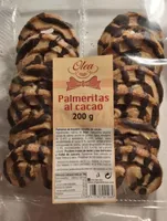 Palmeritas al cacao