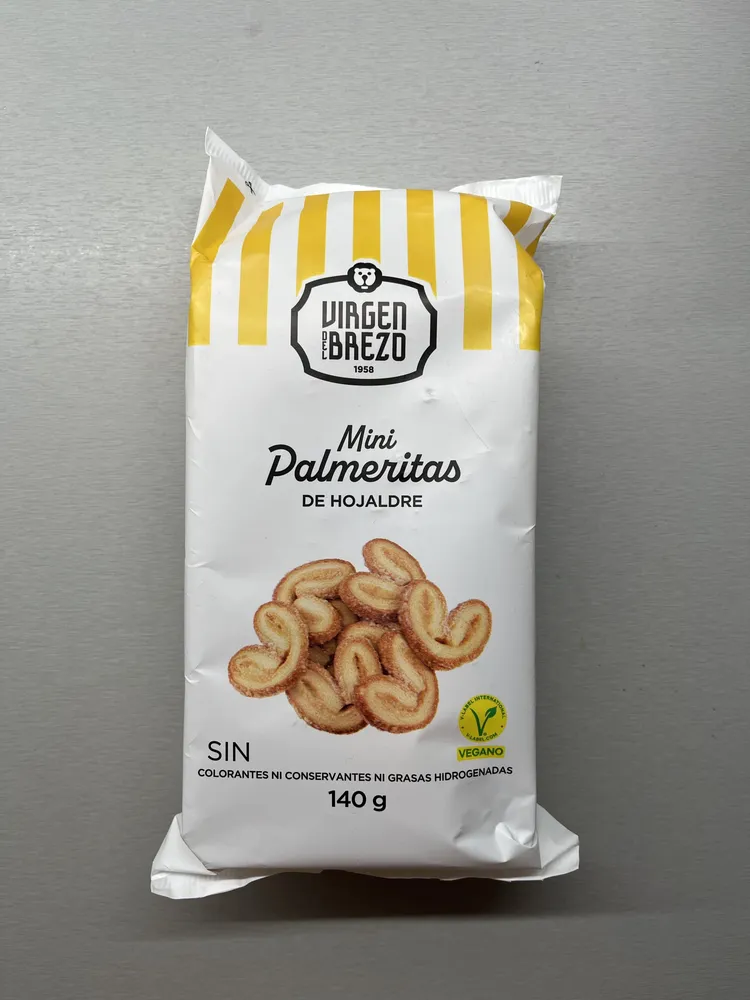 Mini palmeritas de hojaldre
