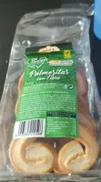 Palmeritas con fibra