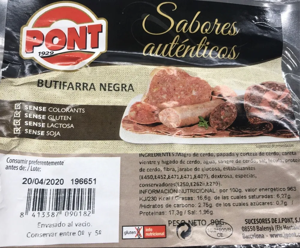 Butifarra negra