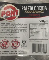 Paleta cocida