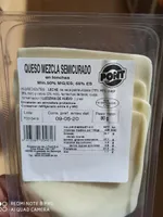 Queso mezcla semicurado