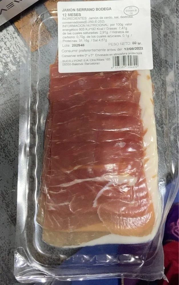 JAMÓN SERRANO BODEGA