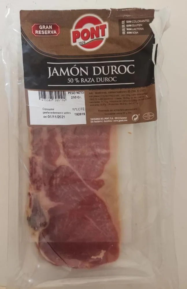Jamón duroc