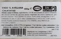 Helado de avellana