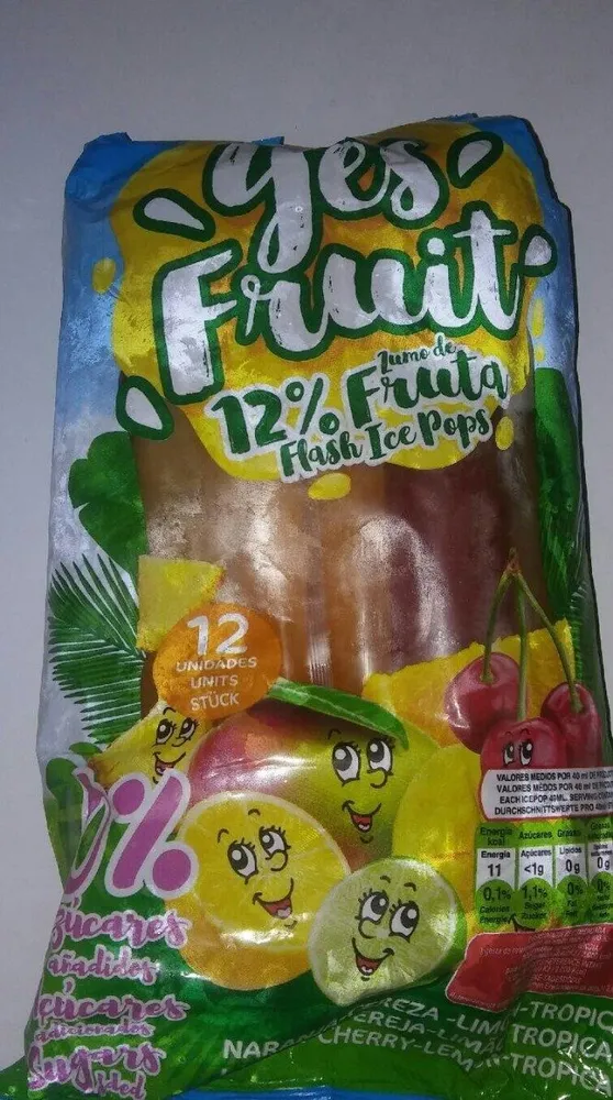 Flash ice pops